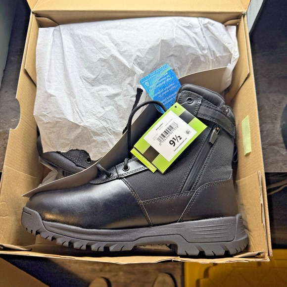Interceptor Other - Interceptor Men's Jarret 9.5" Leather Waterproof Soft Toe Tactical Boots Sz 9.5
